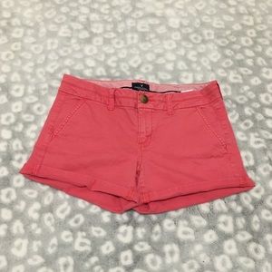 American Eagle Outfitters pink/coral shorts size 4
